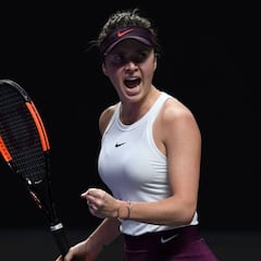 Svitolina se apunta a semifinales y Pliskova deja fuera a Andreescu