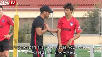 Así se forja un crack: desvelamos el diálogo de la lección táctica de Simeone a Joao Félix