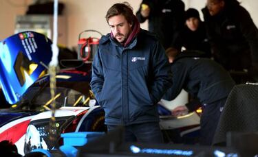 Fernando Alonso y United cogen sensaciones: 70 vueltas