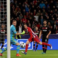 El último gol de Fernando Torres en Champions fue en Leverkusen