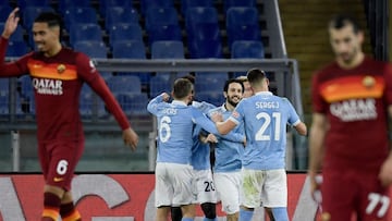 Lazio - Roma, en vivo online: Serie A, en directo