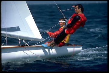 Luis Doreste y Roberto Molina consiguieron otro oro en vela en la competición de 470.