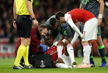 La lesión de Danny Welbeck.