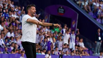 Valladolid. 1/10/2023. 8 jornada Liga HIPERMOTION Real Valladolid - Burgos CF.
Pezzolano
Photogenic/Miguel ?ngel Santos