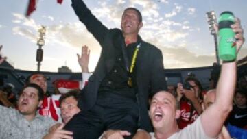 Simeone ya ganó una 'final' en el Apertura de 2006 contra Boca