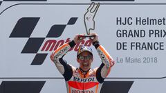 Las imágenes de la victoria de Márquez en Le Mans