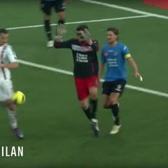 El gran golazo olvidado de Ibrahimovic en su carrera fue en el Milán: ¡qué barbaridad, Zlatan!
