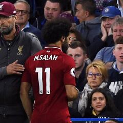 Klopp sustituyó a Salah porque "no fue su mejor partido"