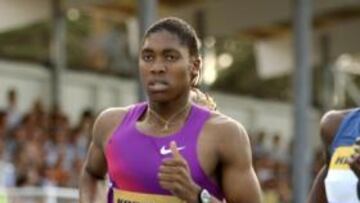 La sudafricana Caster Semenya.