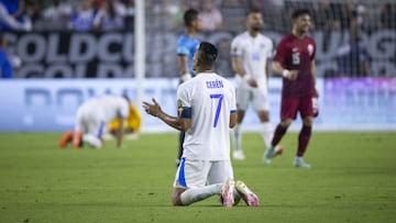 El mediocampista salvadoreño del Houston Dynamo, Darwin Cerén, reveló que hay muchos salvadoreños con calidad para jugar en la MLS.

<br><br>

Darwin Ceren de El Salvador  durante el partido Catar vs El Salvador, correspondiente a Cuartos de Final de la Copa Oro de la CONCACAF 2021, en el State Farm Stadium, el 24 de Julio de 2021.