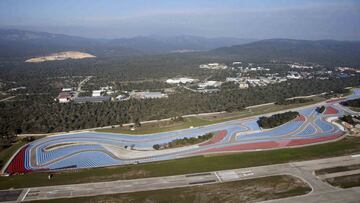 Vista a&eacute;rea de Paul Ricard.