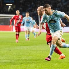 Javi Galán, el regateador que más duelos gana de LaLiga