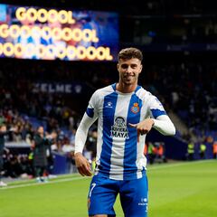 Puado, el máximo goleador del Espanyol en 2023