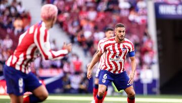 Koke, durante el partido contra el Almería.