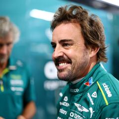 Alonso: “Tengo una pequeña lesión en el lumbar izquierdo”