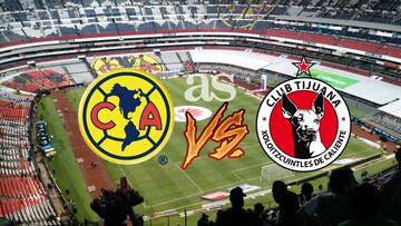 América vs Tijuana (0-0): Resumen del partido y goles