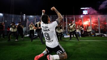 Javier Correa tuvo un festejo íntimo tras el gol y lanzó una inesperada frase: “Enfermos...”