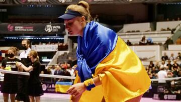 La semana m¨¢s dif¨ªcil de Yastremska acaba sin trofeo