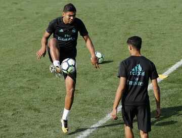 El Madrid prepara el partido en Mendizorroza