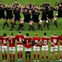 Una 'haka' antes de una gran paliza