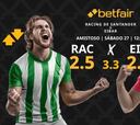 Racing de Santander vs. Eibar: horario, dónde ver, pronósticos y estadísticas
