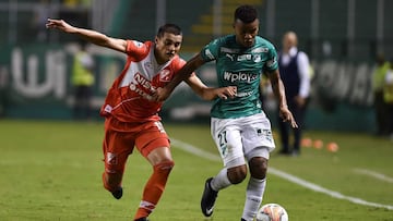 Deportivo Cali vence 2-1 a River Plate de Paraguay en fase 1 de Copa Sudamericana.