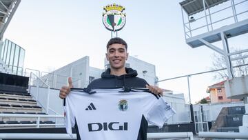 Quintanilla, jugador del Burgos.