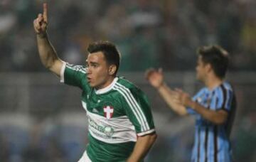 Pablo Mouche: El puntero es uno de los pocos extranjeros que logra brillar en Brasil. Hoy lo hace en el Palmeiras.