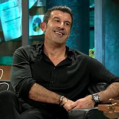 Figo no duda en contestar a la pregunta del dinero de Broncano pero le deja un vacile que será recordado