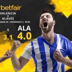 Valencia CF vs. Deportivo Alavés: horario, TV, estadísticas, clasificación y pronósticos