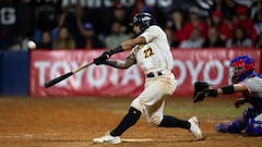 El jugador de Leones del Caracas Ali Castillo.