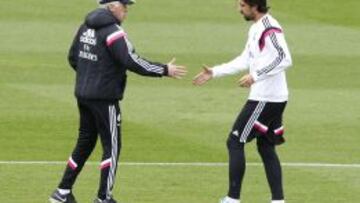 Ancelotti y Khedira