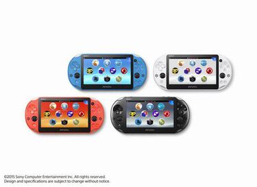 Sony revela tres nuevos colores para Playstation Vita