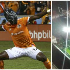 Alberth Elis construye una cancha de fútbol en Honduras