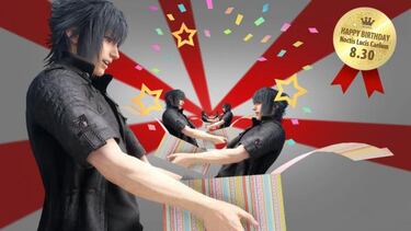 El cumpleaños de Noctis se llena de memes