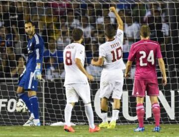 El campeón de Europa cayó derrotado ante la Roma.