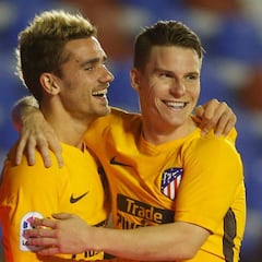 1x1 del Atlético: festival de la conexión Griezmann-Gameiro
