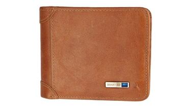 Esta cartera inteligente de piel está equipada con GPS y Bluetooth para evitar perderla
