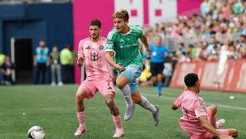 Pedro de la Vega fue elegido como el mejor jugador de la Leagues Cup 2025. Durante la final tuvo un cruce con Messi y De Paul, estrellas de La Albiceleste.