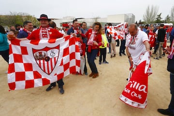 El ambiente previo de la final de Copa en las Fan Zones