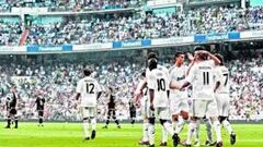 <b>UNA MÁQUINA RENTABLE. </b>El Madrid de los nuevos Galácticos llena el Bernabéu.