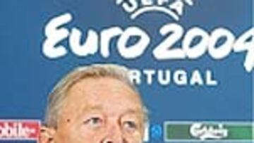 <b>EL PRESIDENTE.</b> Lenhart Johansson, ayer.