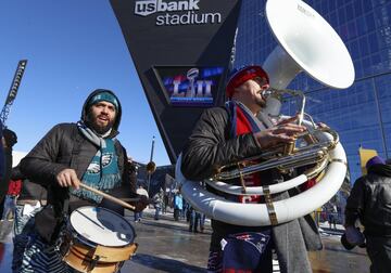 Las mejores imágenes de la afición en el Super Bowl LII