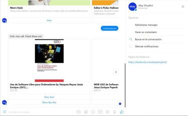 Facebook Messenger ya permite el pago vía PayPal
