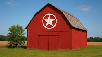 The simple icon has been appearing on barns across the U.S. more often in recent years.