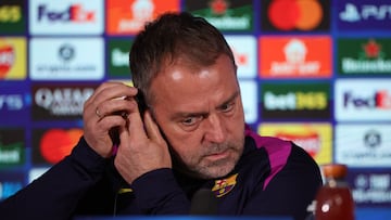 Rueda de prensa de Flick y Joan García, en directo: última hora del Newcastle - Barcelona hoy, en vivo