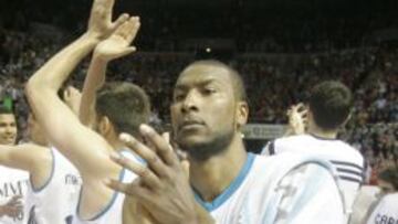 Marcus Slaughter, p&iacute;vot del Real Madrid.