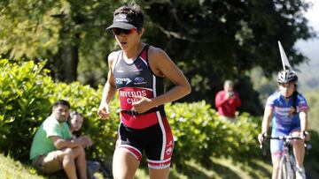 Pucon, 15 de enero 2017. 
 La Triatleta Chilena, Barbara Riveros, durante el Ironman 70.3 de pucon.
 Javier Torres/Photosport.