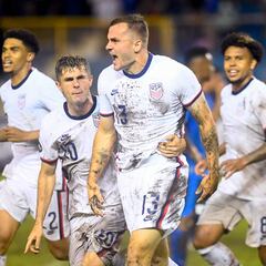 Estados Unidos rescató el empate ante El Salvador en Liga de Naciones Concacaf