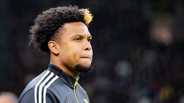 Weston McKennie of Juventus Fc during the Italian championship Serie A football match between FC Internazionale and Juventus FC on October 24, 2021 at Giuseppe Meazza stadium in Milan, Italy - Photo Morgese-Rossini / DPPI
 AFP7 
 24/10/2021 ONLY FOR USE IN SPAIN